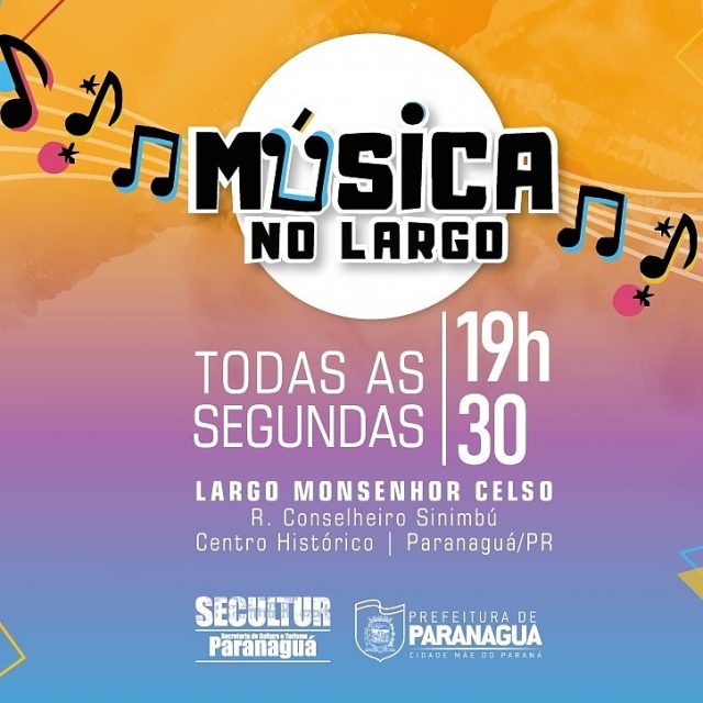 Amanhã é dia de Música no Largo