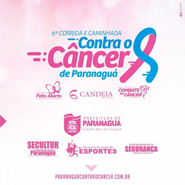 Tudo pronto para a 6.ª Corrida e Caminhada contra o Câncer de Paranaguá