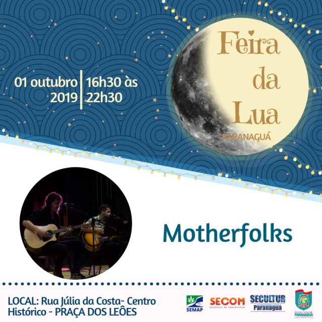 Hoje é dia de Motherfolks Duo na Feira da Lua