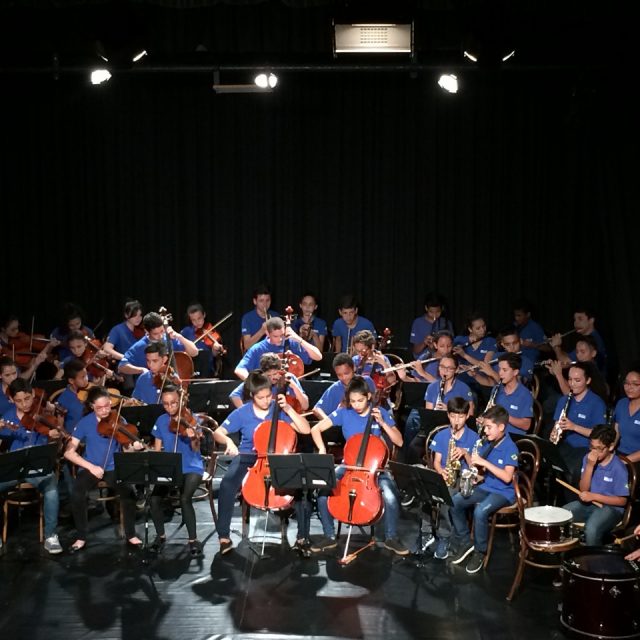 Tudo pronto para o 3º Concerto itinerante da Orquestra do projeto Garoto Cidadão em Paranaguá