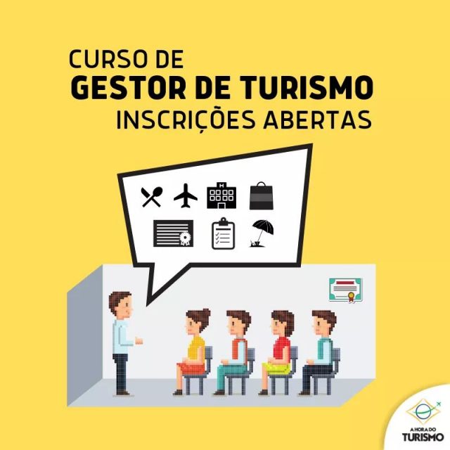 Inscrições para o curso de Gestor de Turismo estão abertas