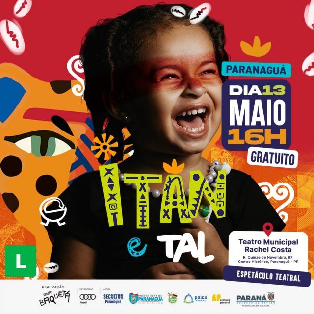 Paranaguá recebe o espetáculo “Itan e Tal” neste sábado