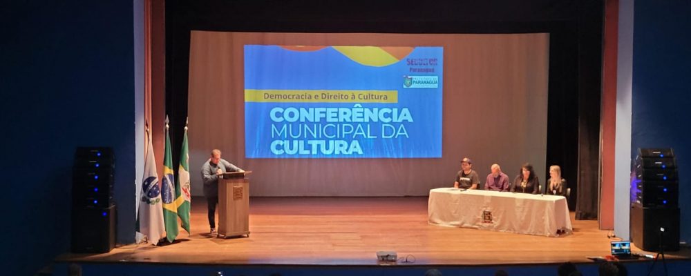 6ª Conferência Municipal da Cultura aconteceu no Teatro Rachel Costa