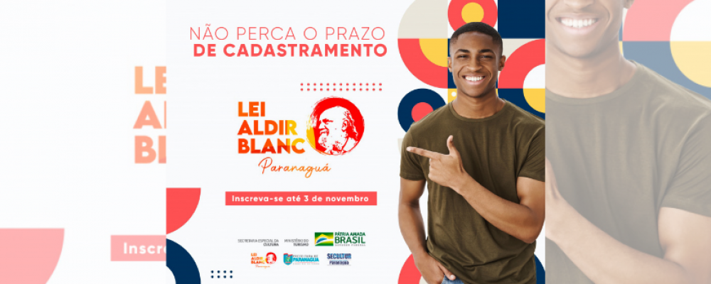 Com verba de quase R$ 700 mil, Paranaguá anuncia nova etapa da Lei Aldir Blanc e convoca artistas e grupos culturais