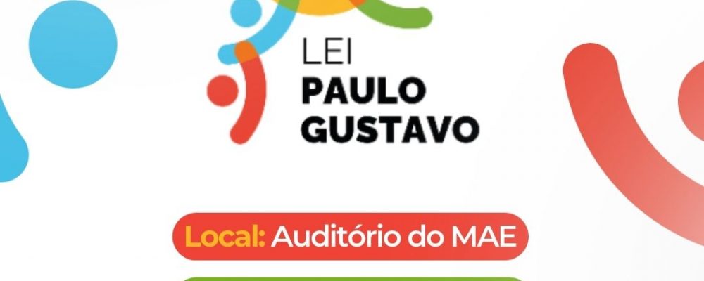 Secultur convida agentes culturais para plenária da Lei Paulo Gustavo