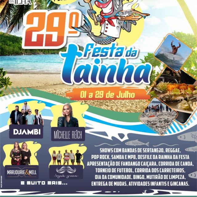 29ª Festa da Tainha de Nova Brasília movimentará o turismo na Ilha do Mel