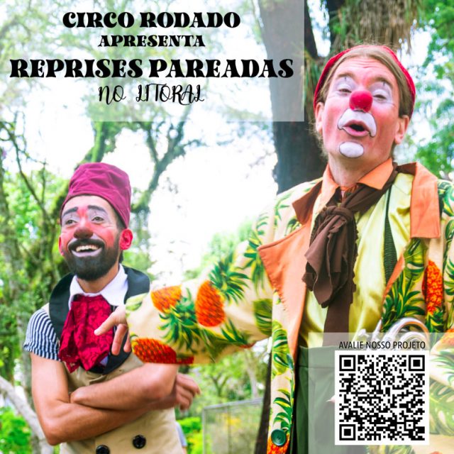 Espetáculo “Reprises Pareadas”, será apresentado em Paranaguá nos dias 21 e 22