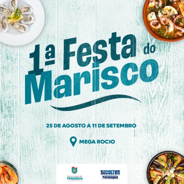 Paranaguá terá a 1ª Festa do Marisco
