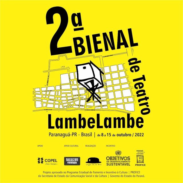 Inscrições para a 2ª Bienal do Teatro Lambe-Lambe estão abertas