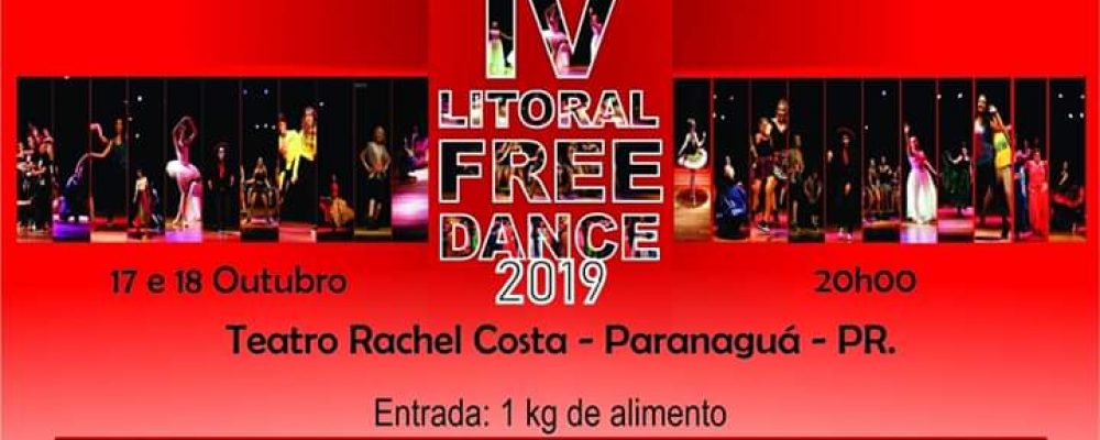 Teatro Rachel Costa é palco do IV Litoral Free Dance