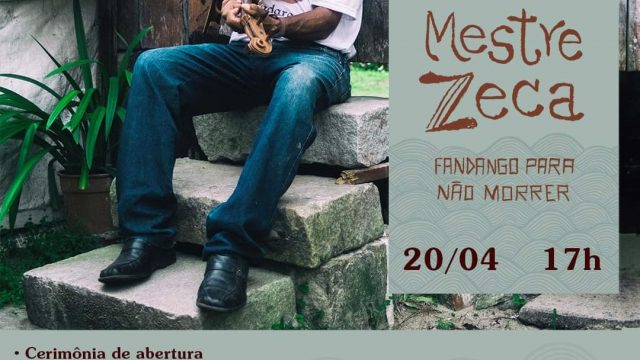 Lançamento do livro “Mestre Zeca: Fandango para não morrer” será no dia 20